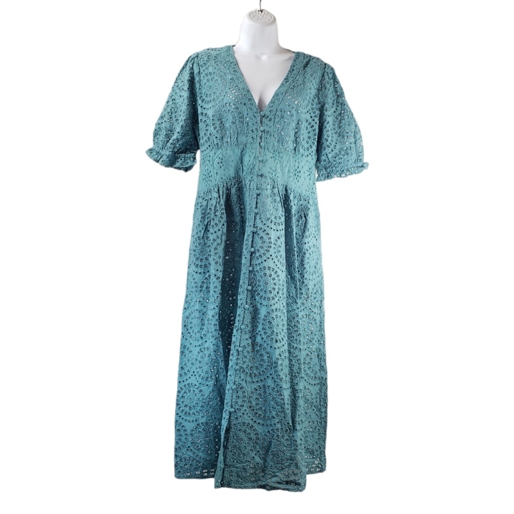 Sundance NWT Womens Size Medium Petite Button Up Dress